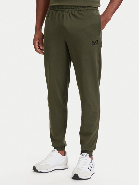 EA7 Emporio Armani EA7 Emporio Armani Trenerka 8NPV64 PJVRZ U7014 Tamno zelena Regular Fit