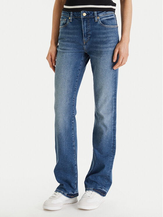 Tommy Hilfiger Blugi WW0WW47701 Albastru Bootcut Fit