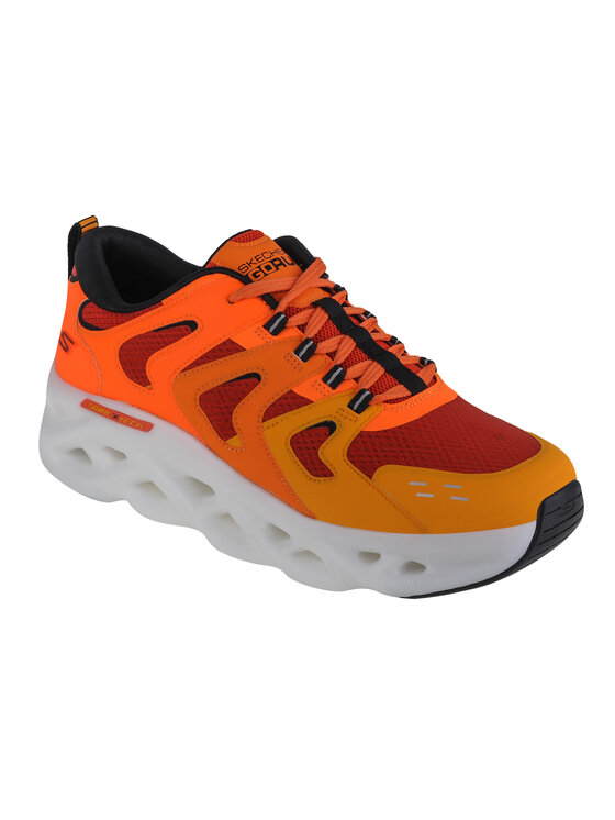Skechers Skechers Sneakersy Skechers GO Run Swirl Tech-Surge Pomarańczowy