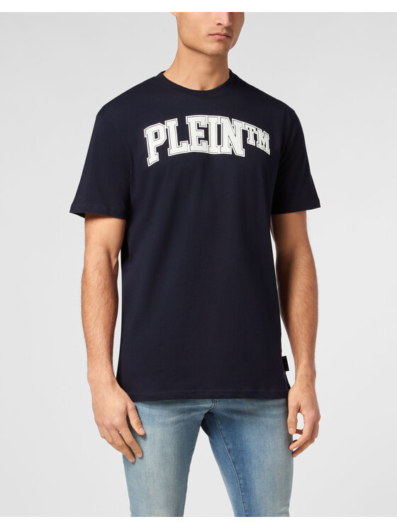 PHILIPP PLEIN PHILIPP PLEIN T-Shirt 22951 Tmavomodrá Regular Fit