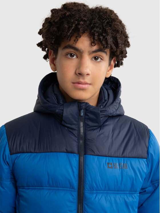 BIG STAR BIG STAR Kurtka przejściowa DAKOTN Niebieski Basic Fit
