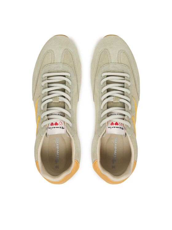 Tamaris Tamaris Sneakersy 1-23614-46 Béžová