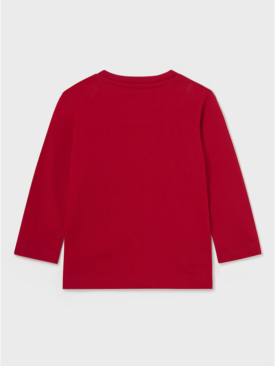Mayoral Mayoral Bluzka 108 Czerwony Regular Fit