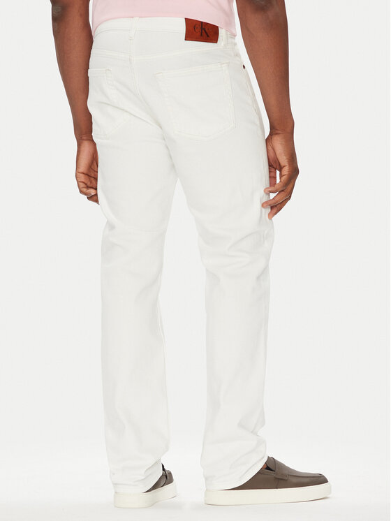 Calvin Klein Jeans Calvin Klein Jeans Traperice LV04LB781G Bijela Straight Fit