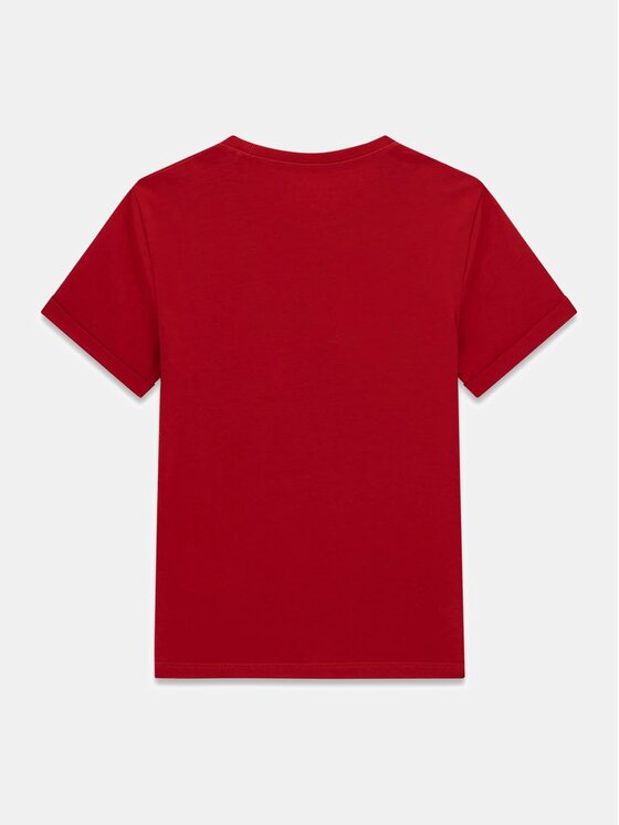 Guess Kids Guess Kids T-Shirt 183145 Czerwony Classic Fit