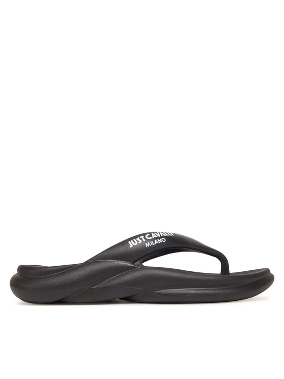 Just Cavalli Just Cavalli Šlepetės per pirštą 78QA3SU1 Juoda