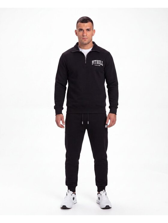 PITBULL PITBULL Bluza NORTON Czarny Regular Fit