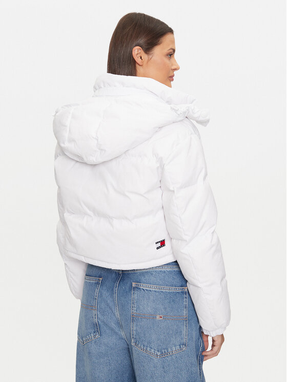 Tommy Jeans Tommy Jeans Kurtka puchowa Alaska DW0DW19687 Biały Regular Fit