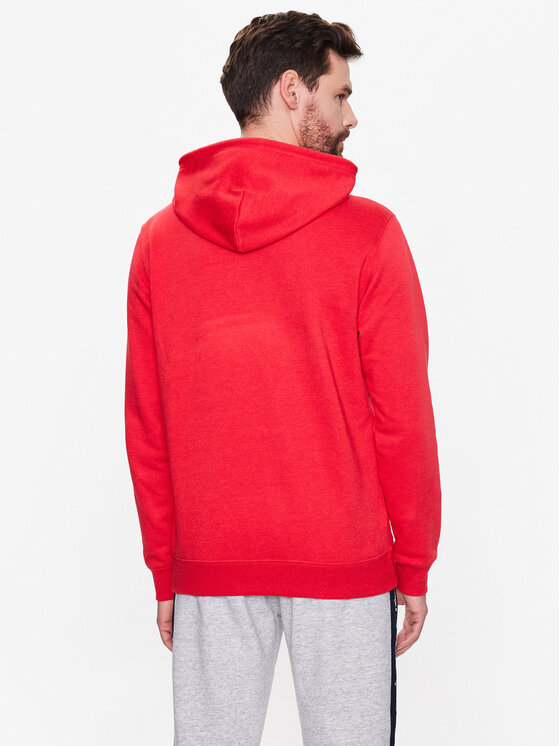 Felpa 218528 Rosso Regular Fit