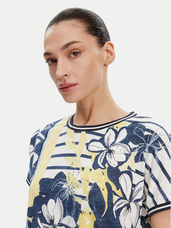 Olsen Olsen T-Shirt 11105022 Dunkelblau Regular Fit