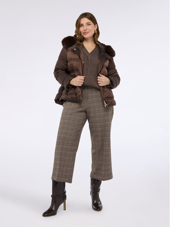 Fiorella Rubino Fiorella Rubino Pantaloni di tessuto P015T005085N0R2 Grigio Regular Fit