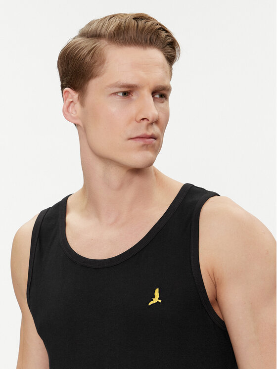 Brave Soul Brave Soul Мъжки топ MV-149FALLEN Черен Slim Fit