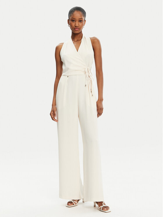 Rinascimento Rinascimento Jumpsuit CFC0122396003 Écru Regular Fit