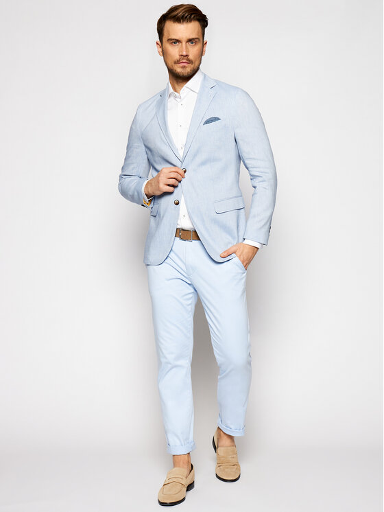Camicia Solid MW0MW16489 Bianco Slim Fit