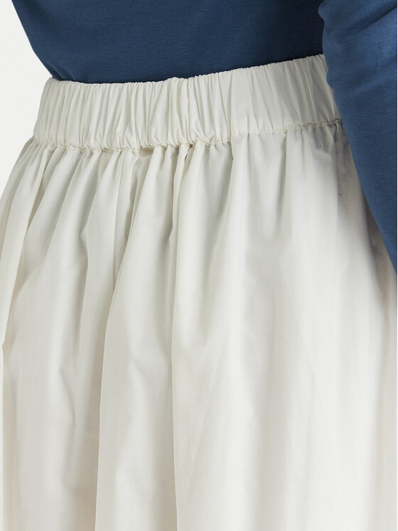 ONLY ONLY Spódnica trapezowa Maila 15369555 Biały Regular Fit