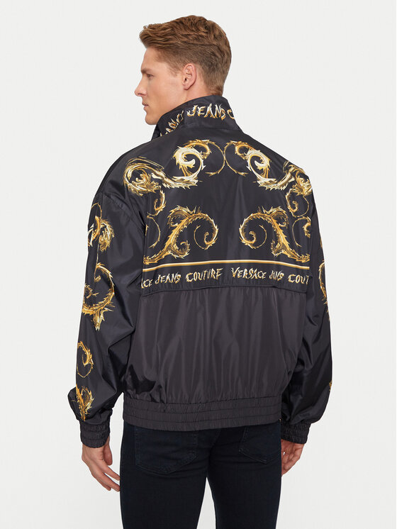 Versace Jeans Couture Versace Jeans Couture Μπόμπερ μπουφάν 77GAS411 Μαύρο Regular Fit