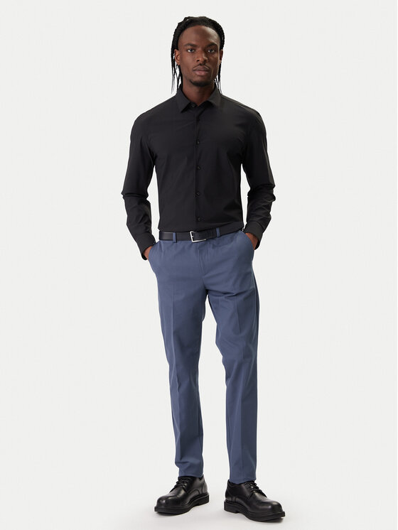 BOSS BOSS Košile P-Hank 50555747 Černá Slim Fit