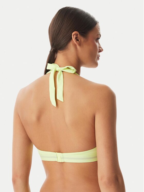 Tommy Hilfiger Tommy Hilfiger Bikini ülemine osa UW0UW06358 Helekollane