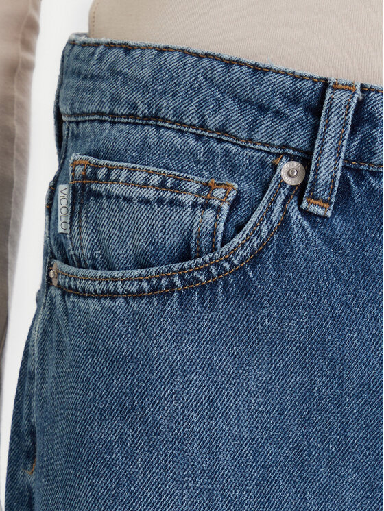ViCOLO ViCOLO Jeans DF5159 Blu Wide Leg