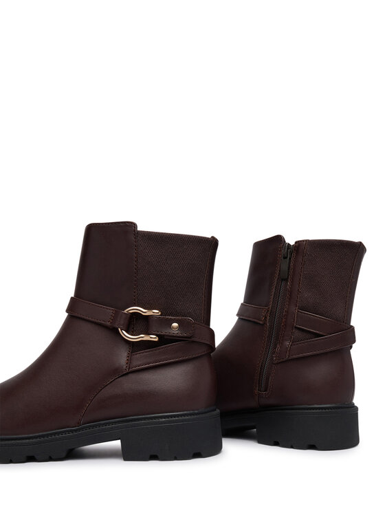 Clarks Clarks Ботильйони Code L Bay 26327158 Темно-коричневий