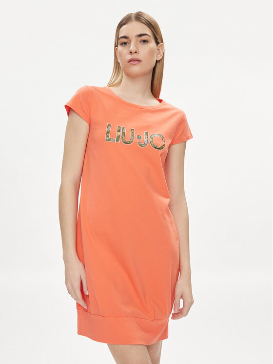 Liu Jo Liu Jo Hétköznapi ruha VA4103 JS003 Narancssárga Regular Fit