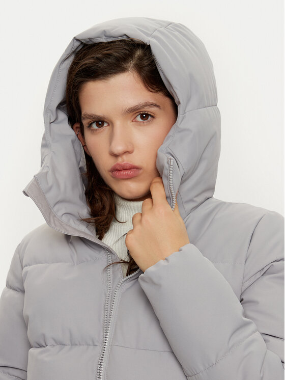 4F 4F Kurtka narciarska 4FWAW24TTJAF573 Szary Regular Fit