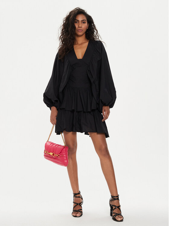 Liu Jo Liu Jo Rochie de zi MA4402 T5978 Negru Regular Fit