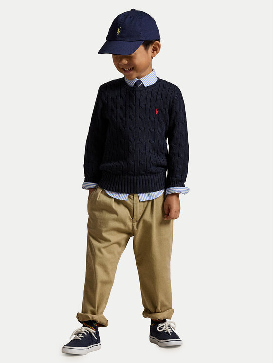 Polo Ralph Lauren Polo Ralph Lauren Pulover 322702674060 Mornarsko modra Regular Fit