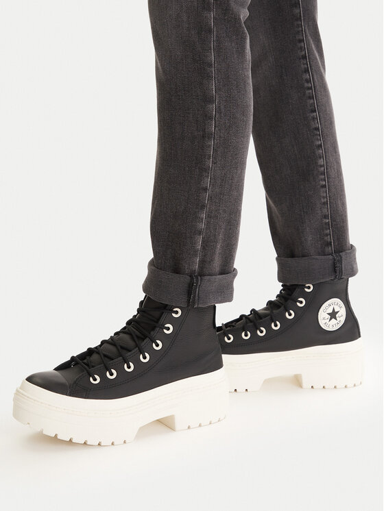 Converse Converse Кецове Chuck Taylor All Star Lugged Heel Platform Waterproof A12328C 001 Черен