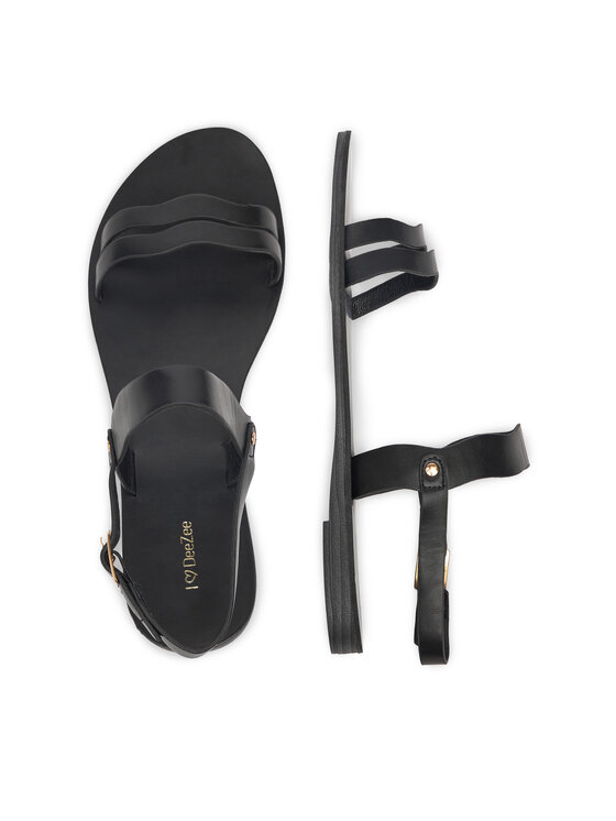 DeeZee DeeZee Sandale E6720-101 Crna