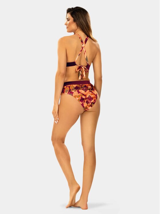 Feba Feba Góra od bikini FG161C Bordowy