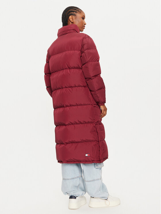 Tommy Jeans Tommy Jeans Pernata jakna Alaska DW0DW18860 Tamnocrvena Regular Fit