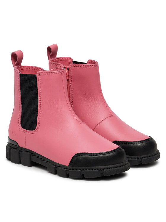 Clarks Clarks Kozaki Evyn Chelsea K. 26179042 Różowy