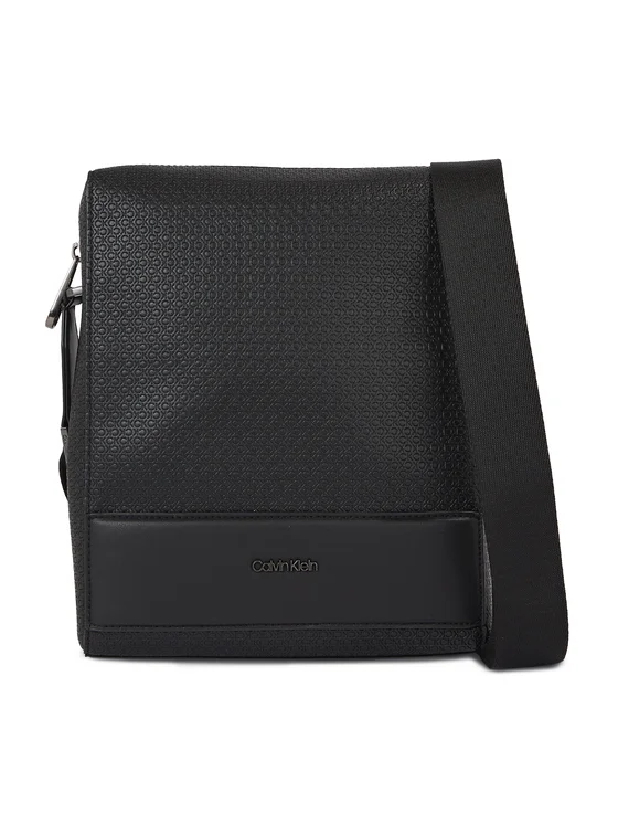 Calvin Klein Kleine Umhängetasche Minimalism Reporter Mono K50K510806 Schwarz