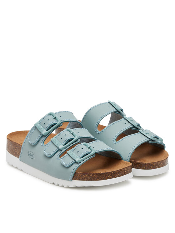 Scholl Scholl Шльопанці Rio Wedge Ad MF32152 Голубий