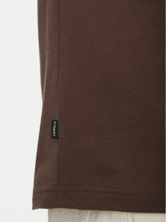 Element Element T-särk ELYZT00512 Pruun Relaxed Fit