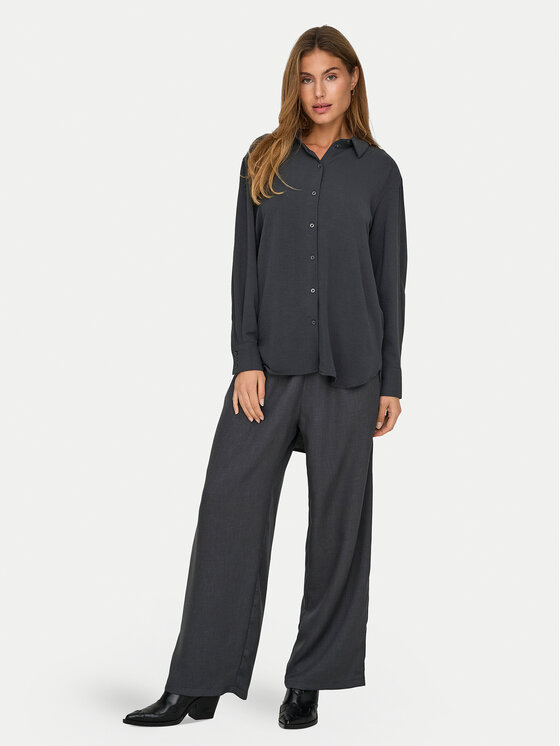 JDY JDY Košeľa Kenta 15268316 Čierna Regular Fit