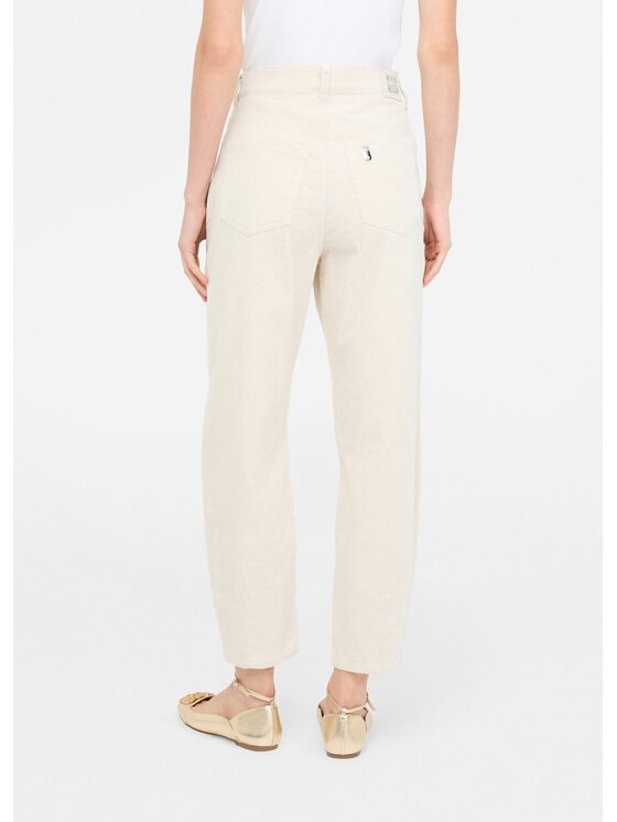 Liu Jo Liu Jo Pantaloni di tessuto MF5332T195A20304 Beige Carrot Fit