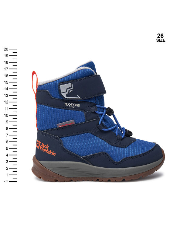 Jack Wolfskin Jack Wolfskin Cizme de zăpadă Polar Bear-B Texapore High Vc K A62145 Albastru