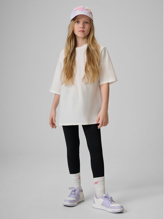 4F 4F Legginsy 4FJRMM00TTIGF316-20S Czarny