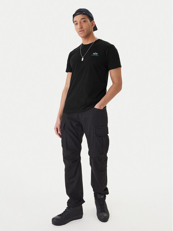 Alpha Industries Alpha Industries Komplet t-shirtów 258500 Czarny Regular Fit