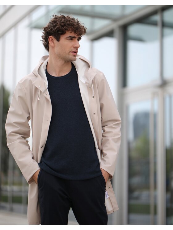 VANNSKJOLD VANNSKJOLD Kurtka przeciwdeszczowa ELEGANCE Beżowy Classic Fit