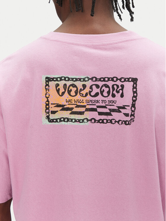 Volcom Volcom T-Shirt Filip Rygalski A4312506 Różowy Loose Fit