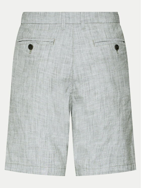 s.Oliver s.Oliver Szorty materiałowe 2143814 Zielony Slim Fit
