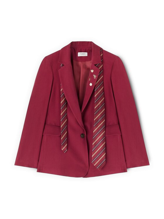 Motivi Motivi Giacca da abito Q105Q001139N036 Bordeaux Regular Fit