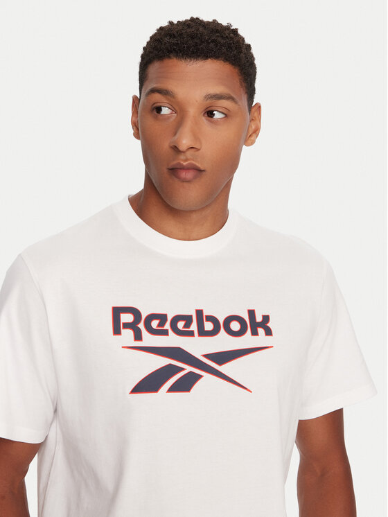 Reebok Reebok T-krekls RK25157CCM Balts Regular Fit