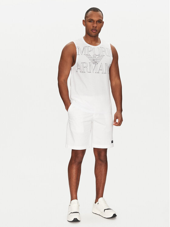 Emporio Armani Underwear Emporio Armani Underwear Tank top EM000572 AF12326 U0002 Biały Regular Fit