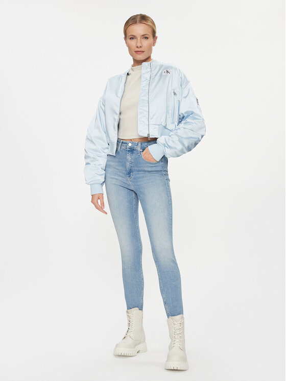 Calvin Klein Jeans Calvin Klein Jeans Traperice J20J222142 Plava Skinny Fit