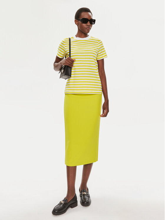 Tamaris Apparel Tamaris Apparel T-shirt Dabra TAW0892 Giallo Regular Fit