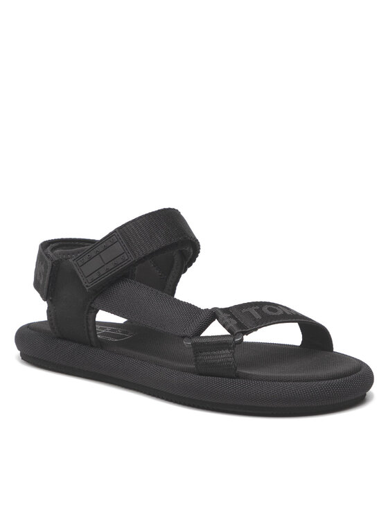 Tommy Jeans Tommy Jeans Sandále Essential Sporty Sndal EN0EN01842 Čierna